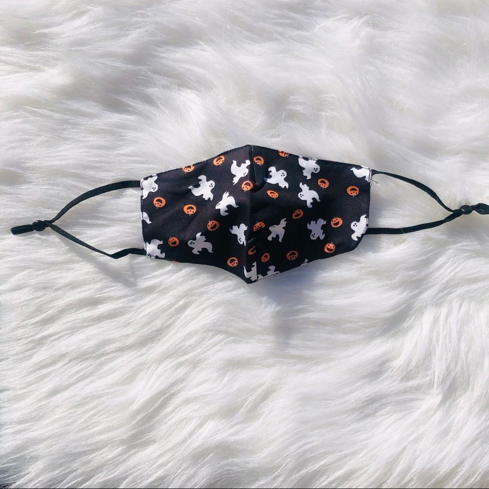 Brand New Halloween Kids Face Mask One Size Adjustable Strap (KIDS MASK)